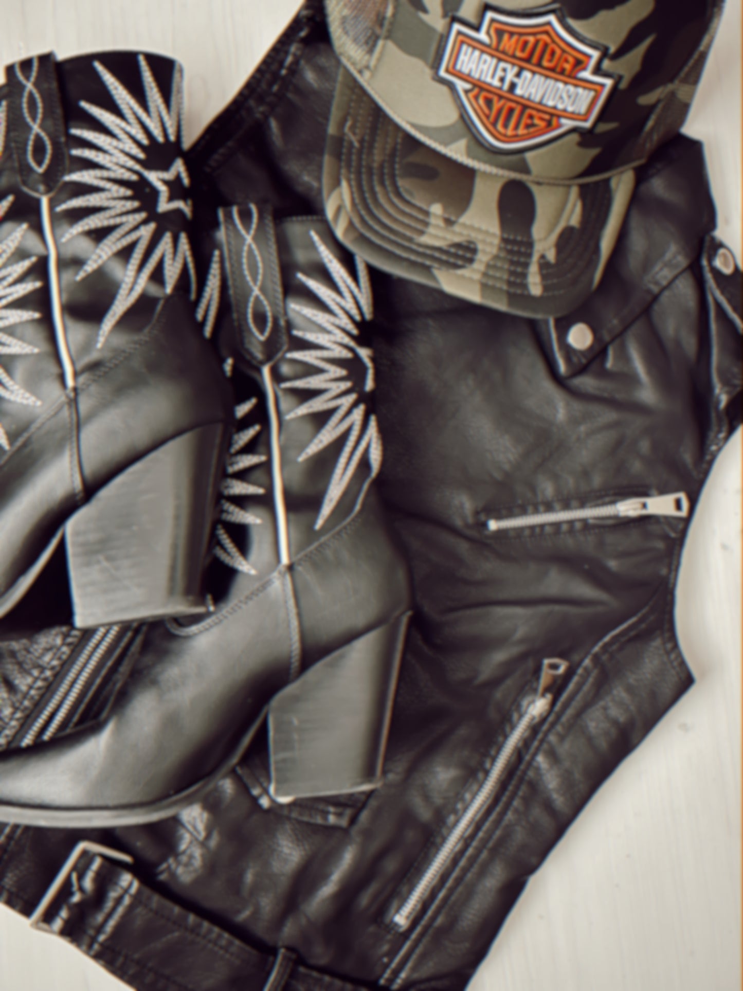 Beckham Vegan Leather Vest