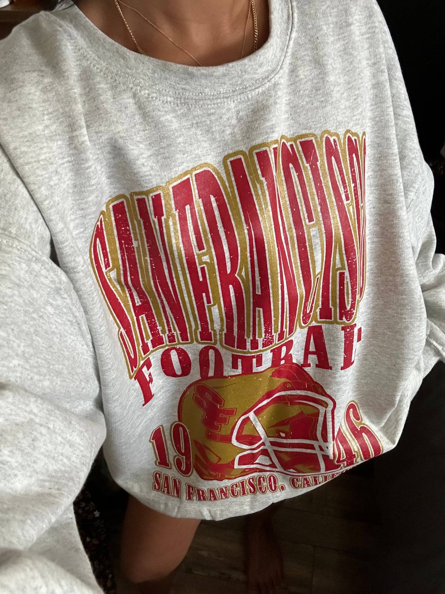 90s inspired 49er Sweatshirt