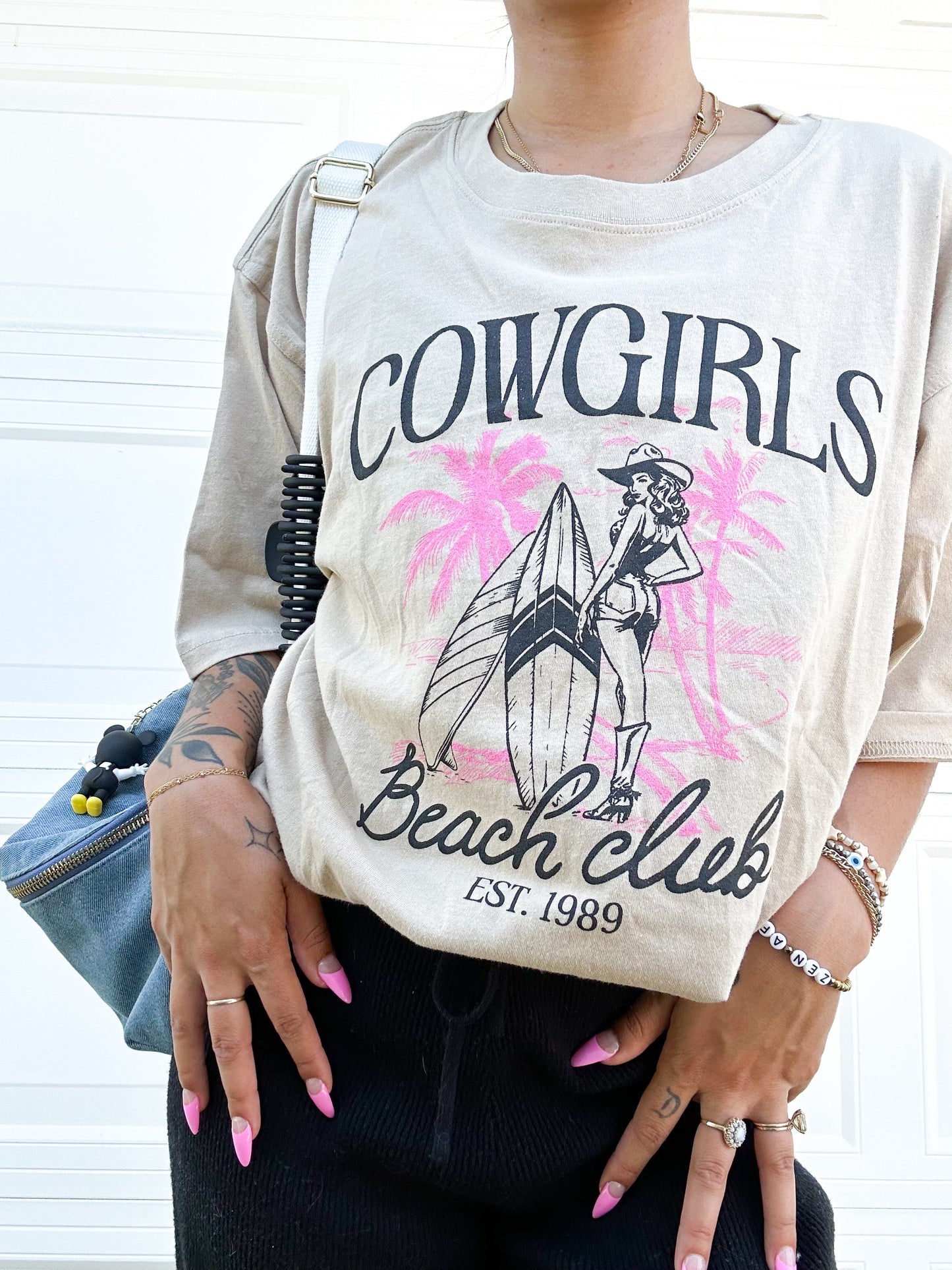 Cowgirls Beach Club Tee